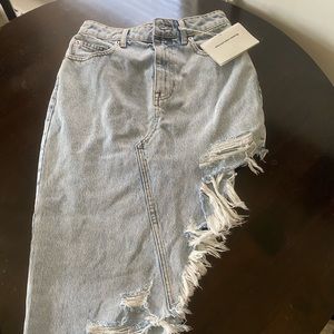 Alexander wang skirt, size, 25, it was a little to big for me.